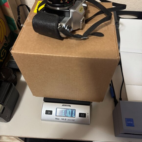 Yashica FX-7 35mm SLR Film Camera ML Zoom 42-75mm 1:3.5-4.5 Lens UNTESTED VTG - Picture 10 of 10